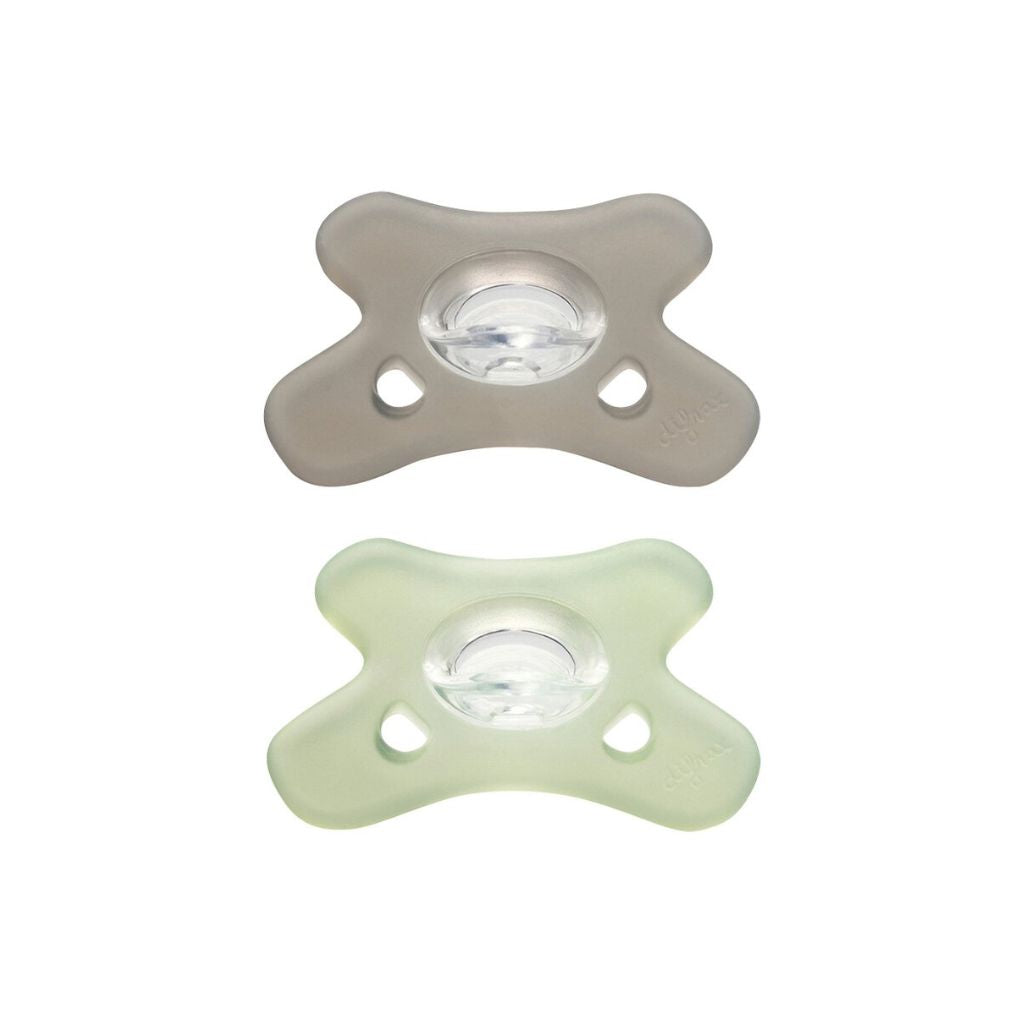 Difrax Fopspeen + 6 maanden Natural Assorti