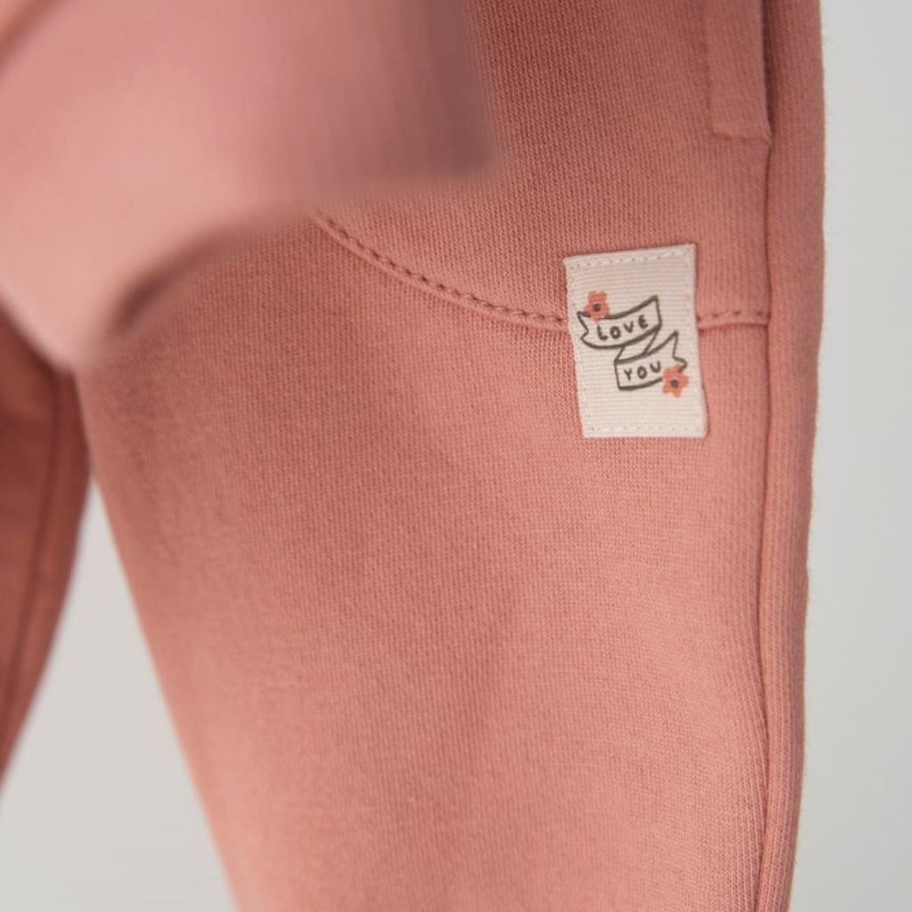Feetje Broek - Woodland Bloom Mauve Meisje