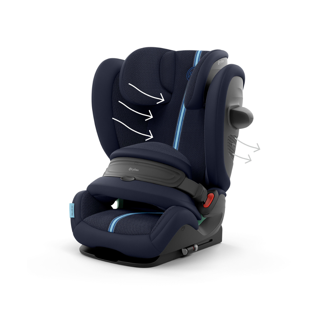 Cybex Autostoel Pallas G2 i-size Groep 1/2/3 Tissu plus Ocean Blue