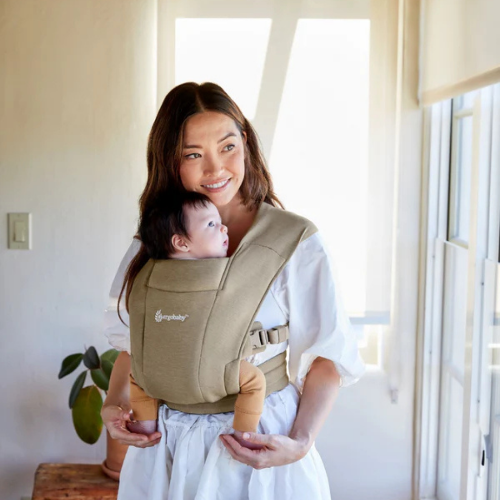 ERGObaby Porte-bébé ventral Embrace Soft Olive