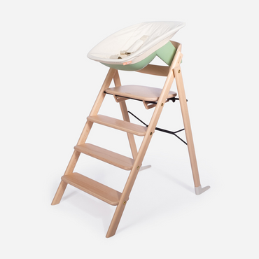 KAOS Zitje voor eetstoel Newborn Klapp groen