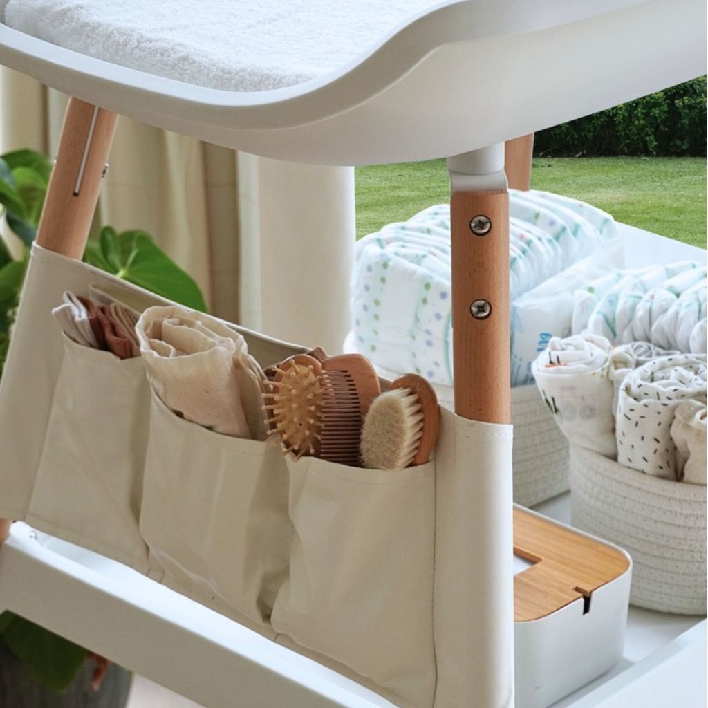 Bo Jungle Table à langer Balneo Pure White