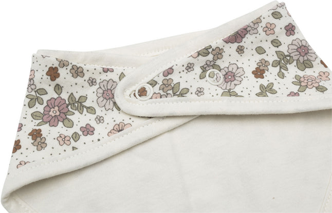 Jollein Bavoir bandana Retro Flowers - 2 pièces