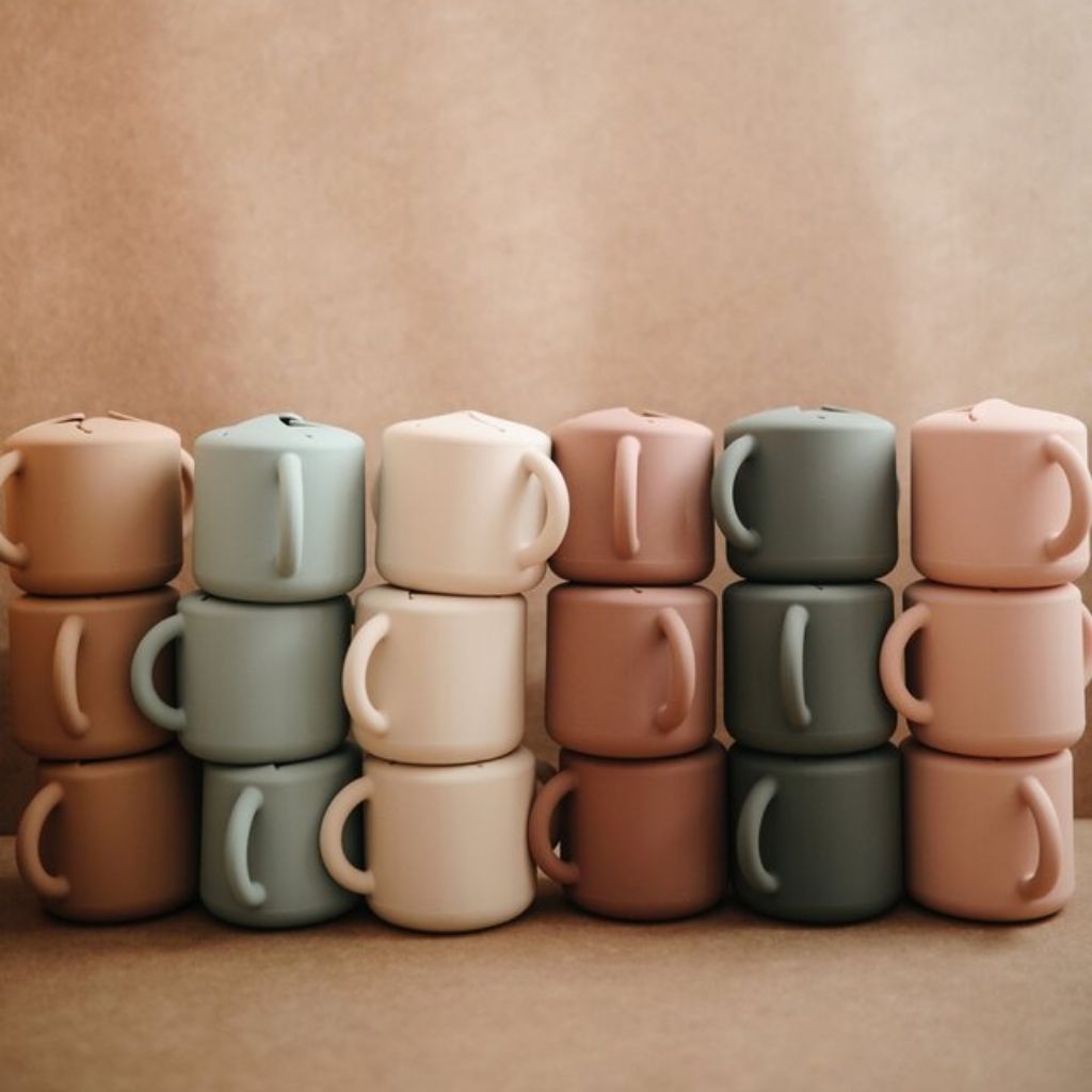 Mushie Tasse à collation Blush