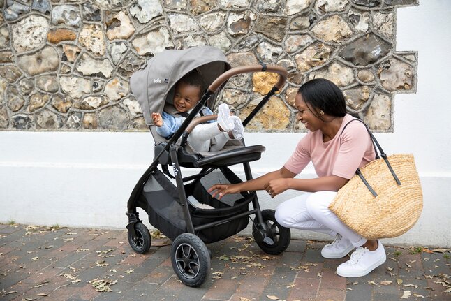 Joie Poussette 2 en 1 Versatrax Gray Flannel