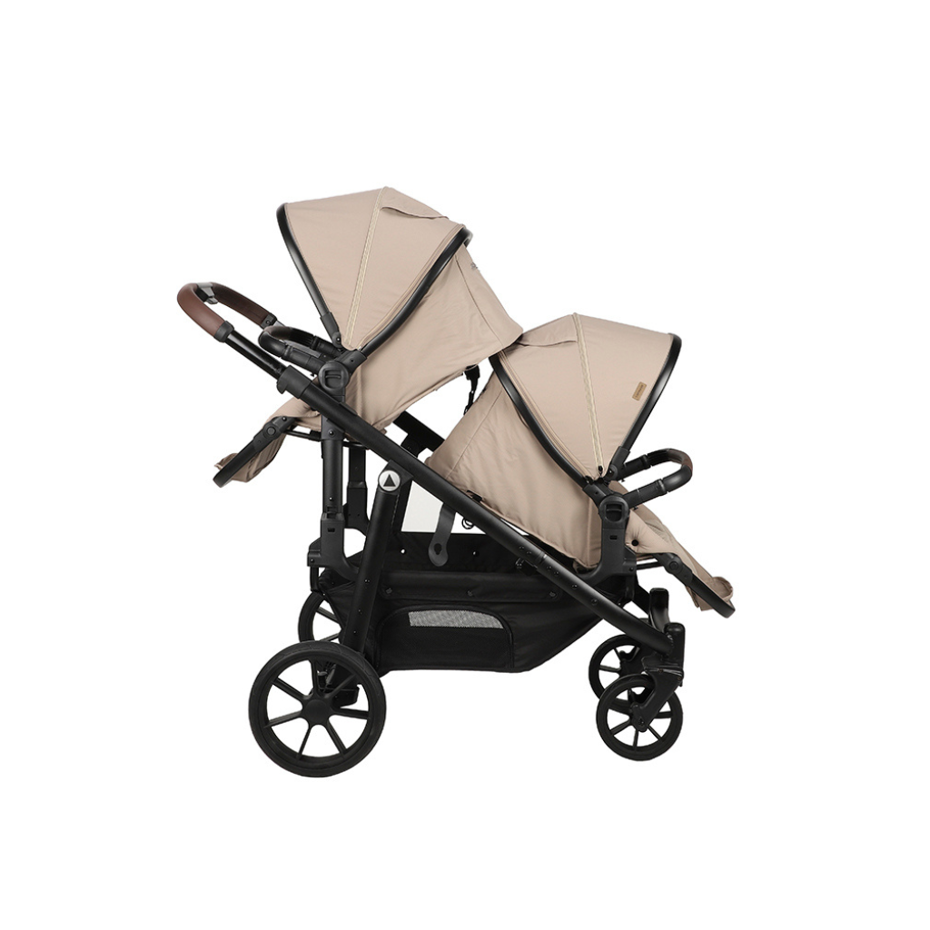 Topmark Duokinderwagen 2 Combi zand
