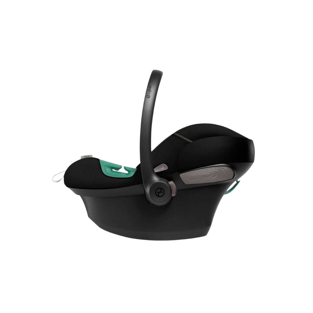 Cybex Siège-auto portable Aton S2 Groupe 0+/i-Size Moon Black