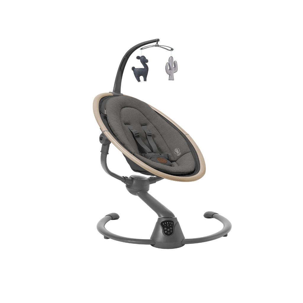 Maxi-Cosi Elektrische Babyswing Cassia Beyond Graphite Eco