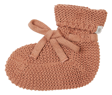 Noppies Sokken Booties Nelson Café Au Lait 0-12 maanden
