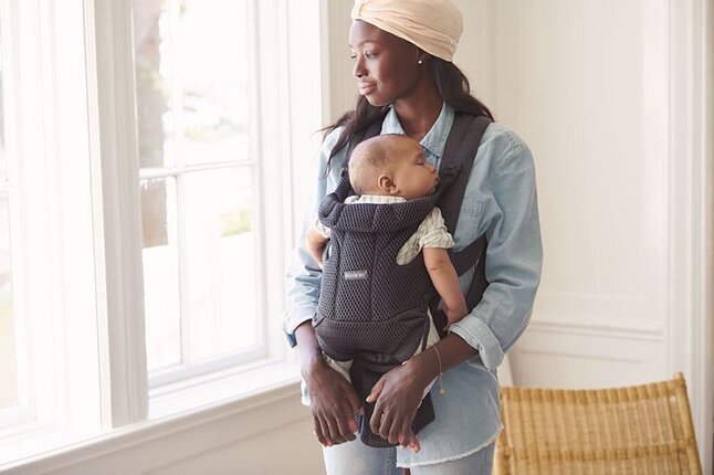 BabyBjörn Porte-bébé ventral Move anthracite