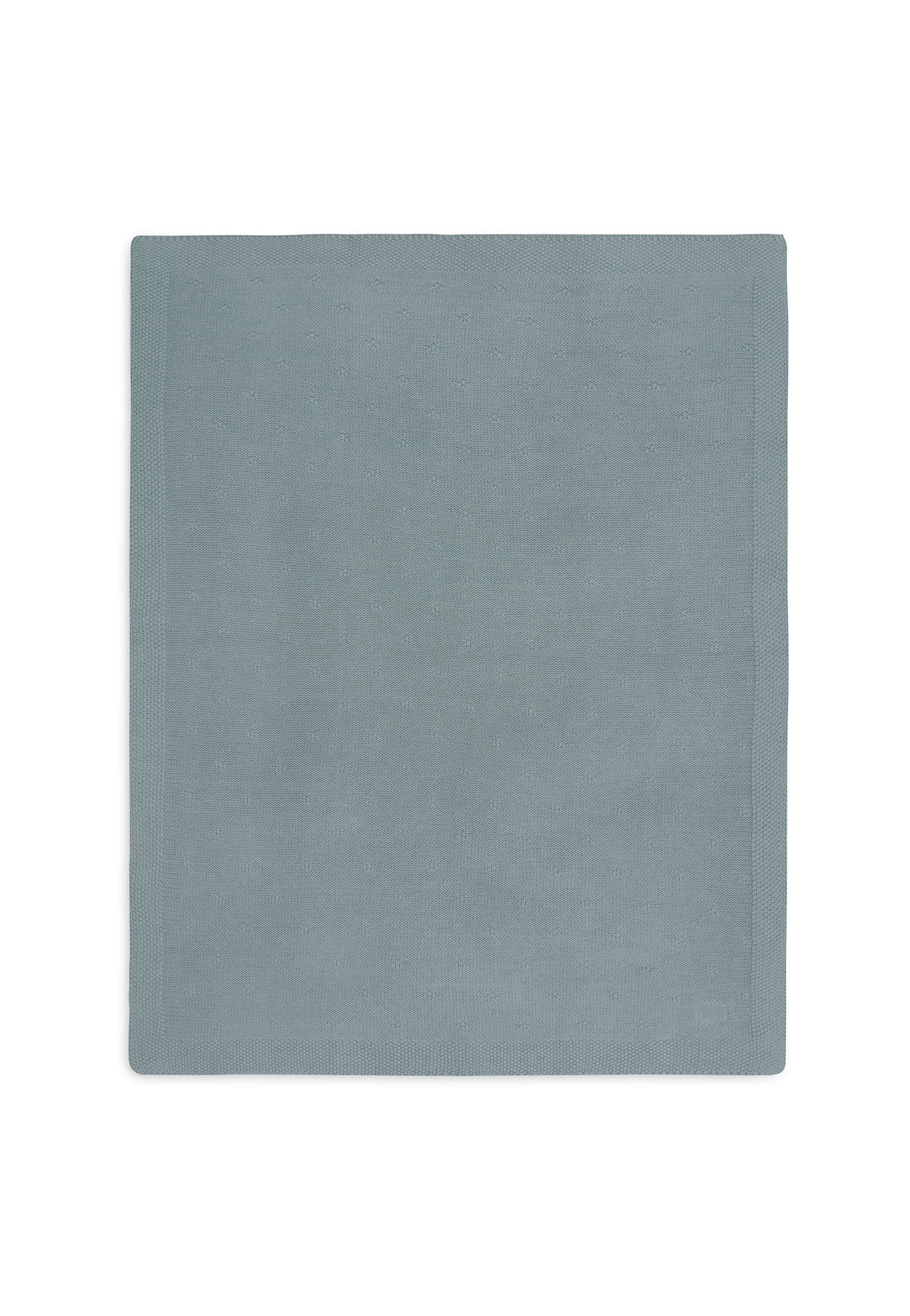 Jollein Couverture pour lit Cosy Knit Sea Green coton Lg 150 x L 100 cm
