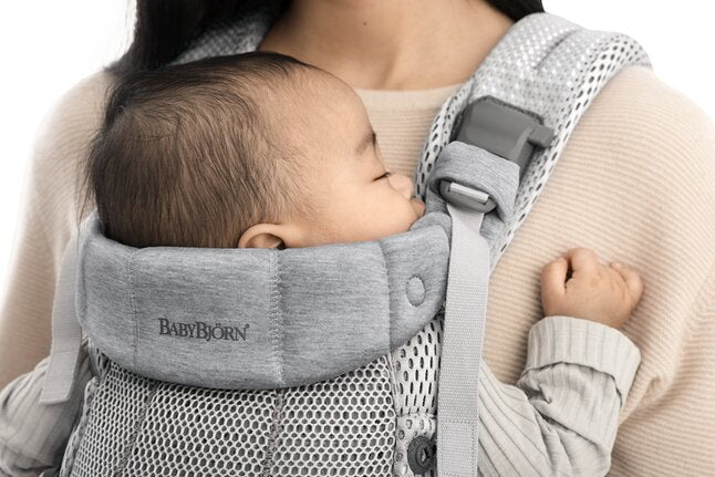 BabyBjörn Porte-bébé combiné Harmony 3D-mesh argenté