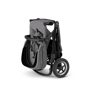 Thule Poussette Sleek Grey melange on black