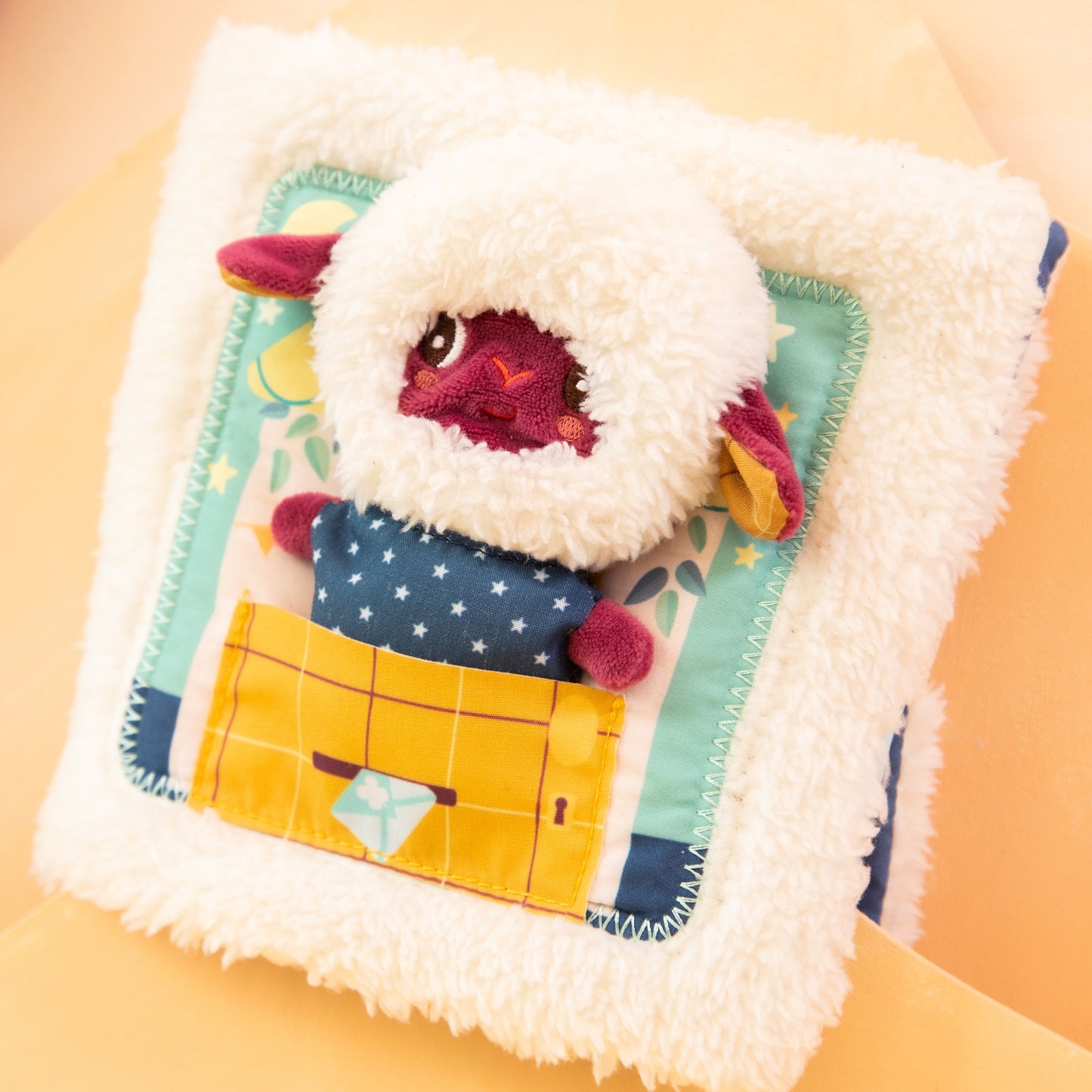 Lilliputiens Knuffelboekje "Slaap Zacht Yvon"