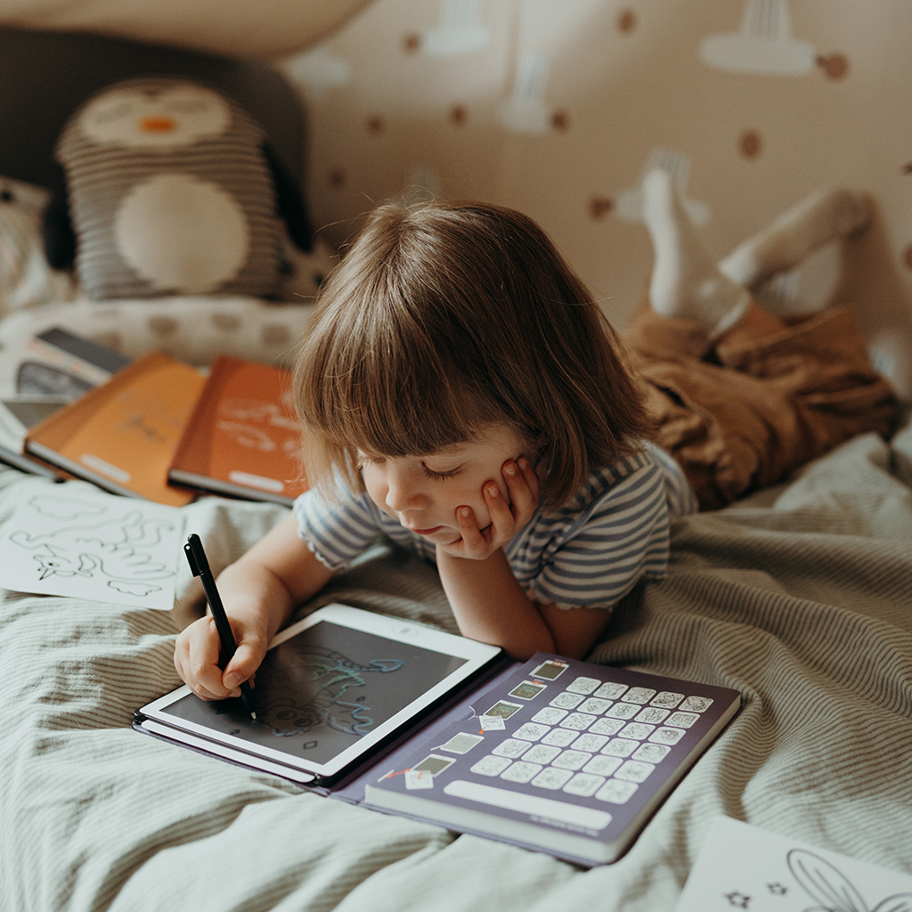 Kidywolf Tekenboek Kidydraw - Once upon a time