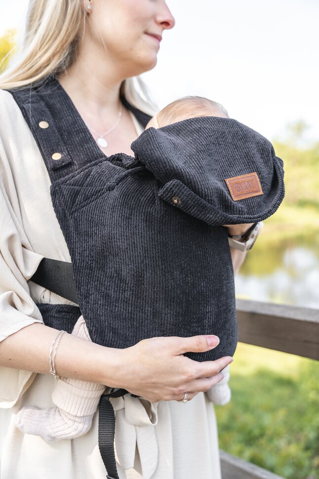 ByKay Porte-bébé combiné Click Carrier Classic Pro Smokey Black