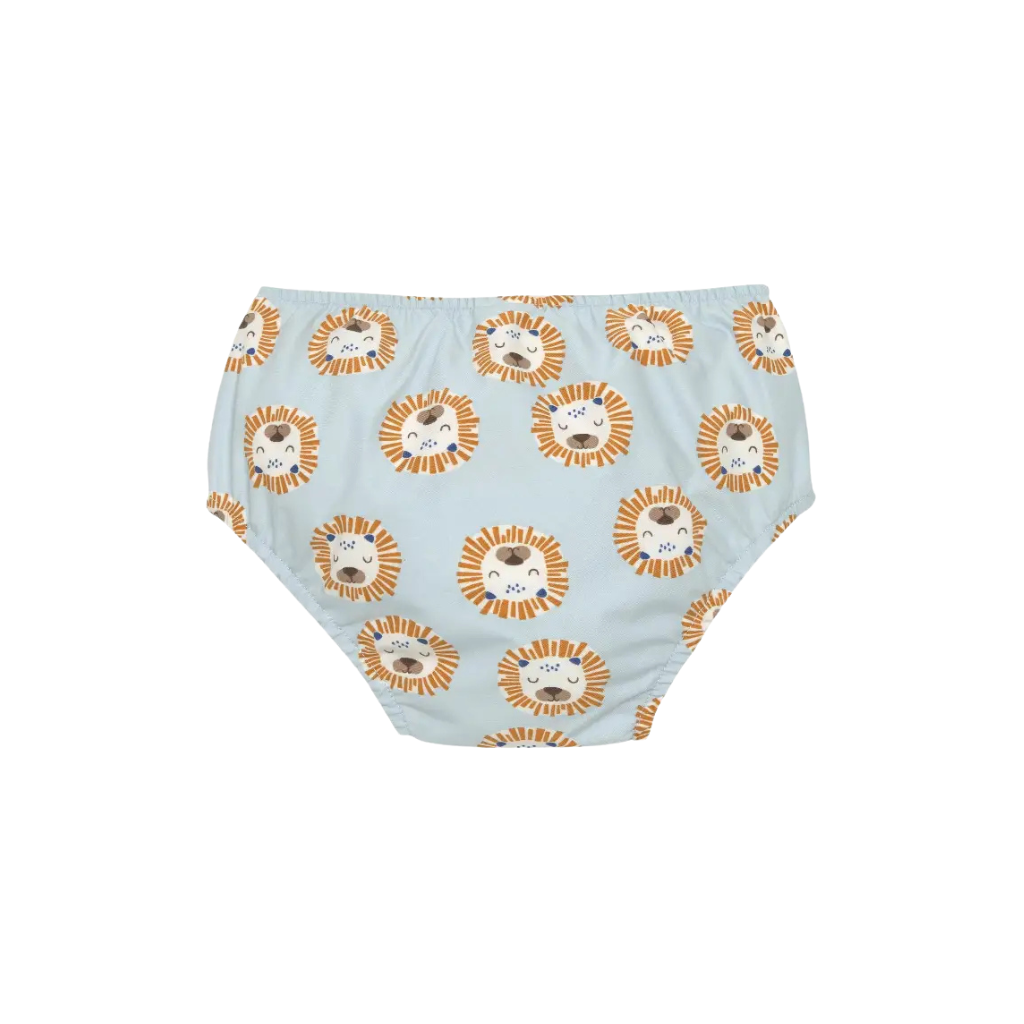 Lässig Slip de bain Lion bleu clair