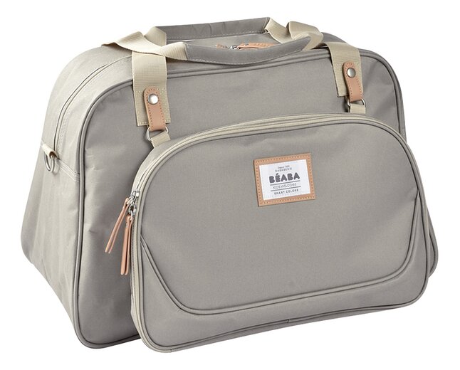 Béaba Sac à langer Genève Vintage Velvet Grey ecru