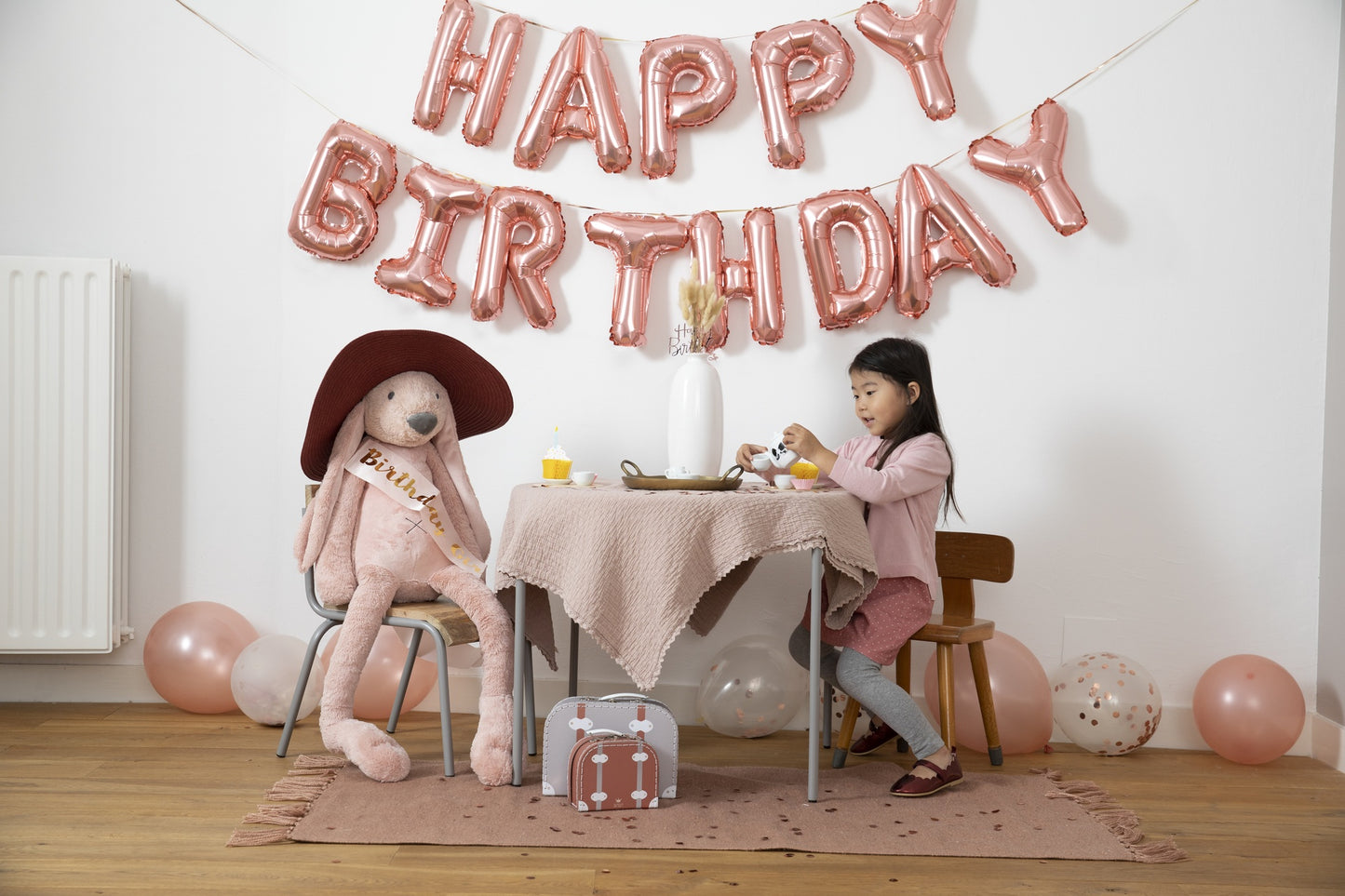 Happy Horse Pluche Konijn Richie Old Pink 38 cm