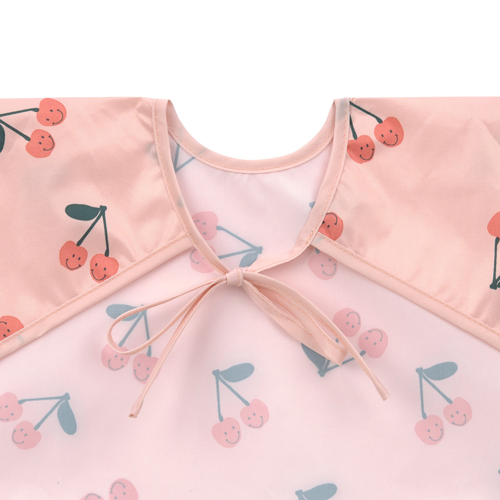 Lässig Bavoir à manches Happy Fruits Cherry Multi - 2 pièces