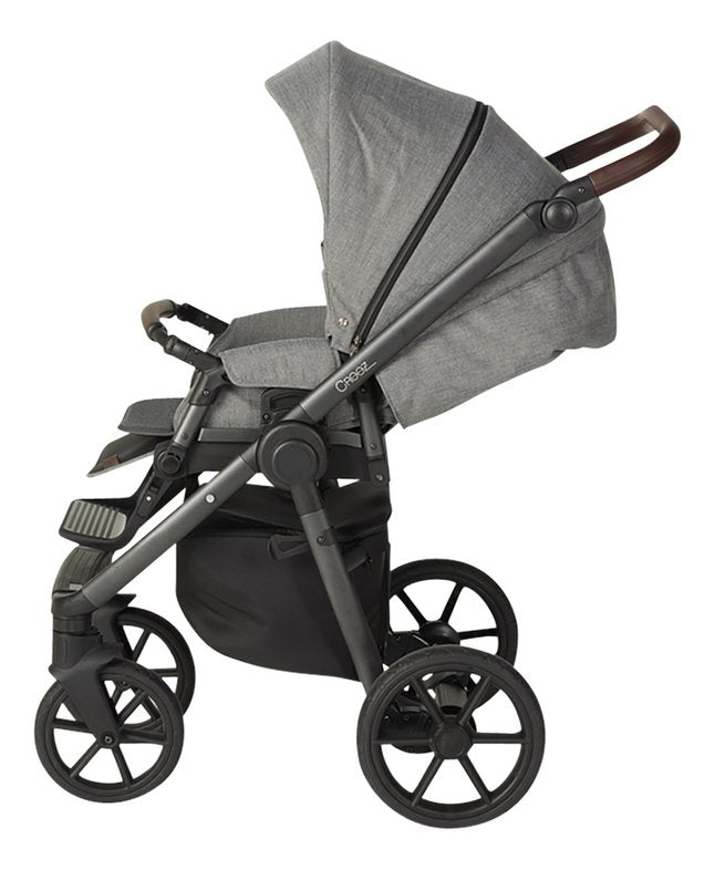 Quax Poussette 3 en 1 Crooz Titanium Grey