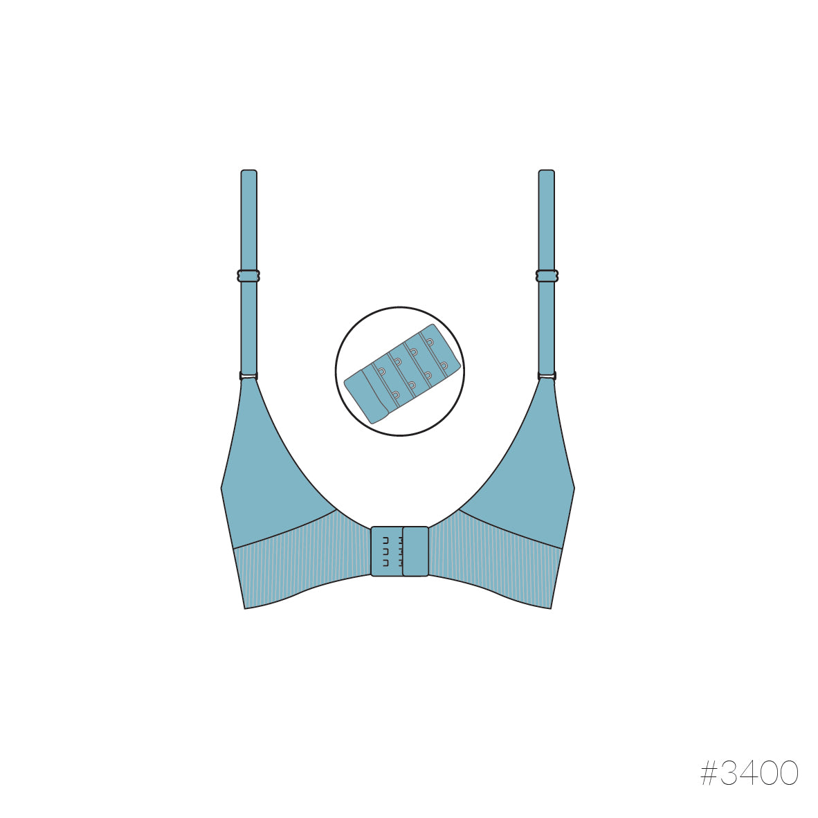 Carriwell Soutien-gorge d'allaitement Carri-Gel® support blanc XXL