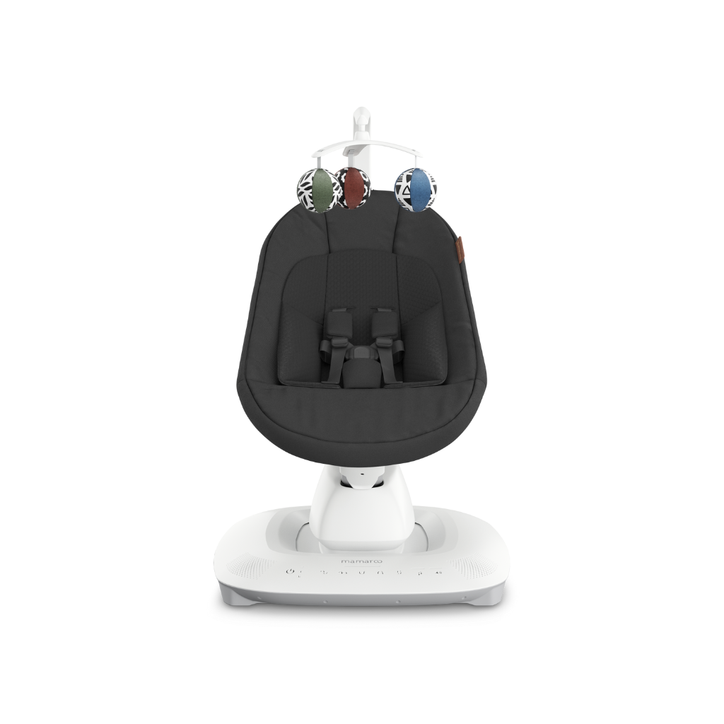 MamaRoo Schommelstoel met inlegkussen Jake Charcoal