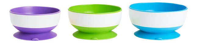 Munchkin Bol avec ventouse - 3 pièces