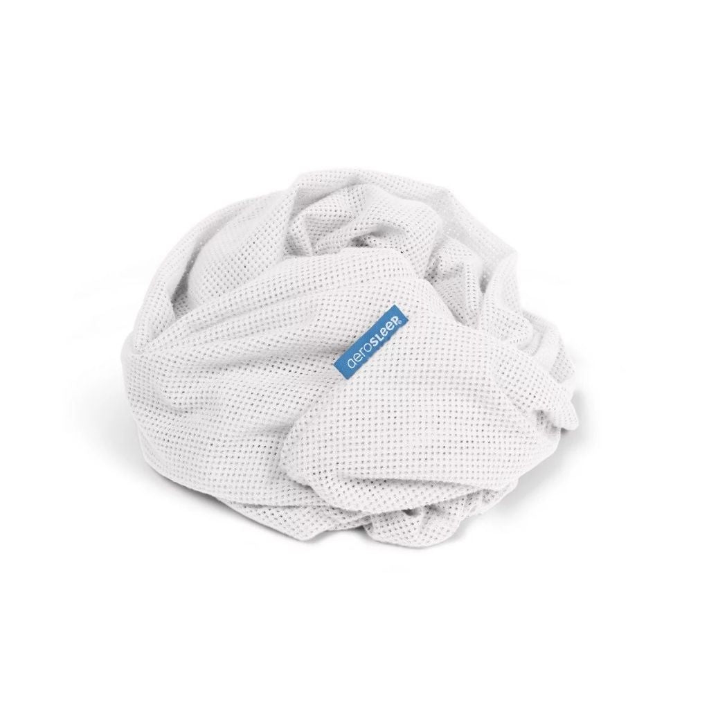 AeroSleep Drap-housse pour lit Evolution Premium blanc Lg 60 x L 120 cm