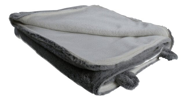 Noukie's Couverture pour berceau ou parc Mix & Match gris