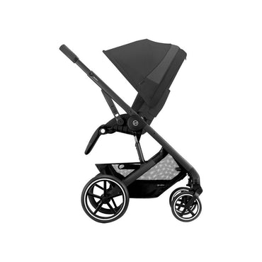 Cybex Poussette Balios S Lux Moon Black + nacelle