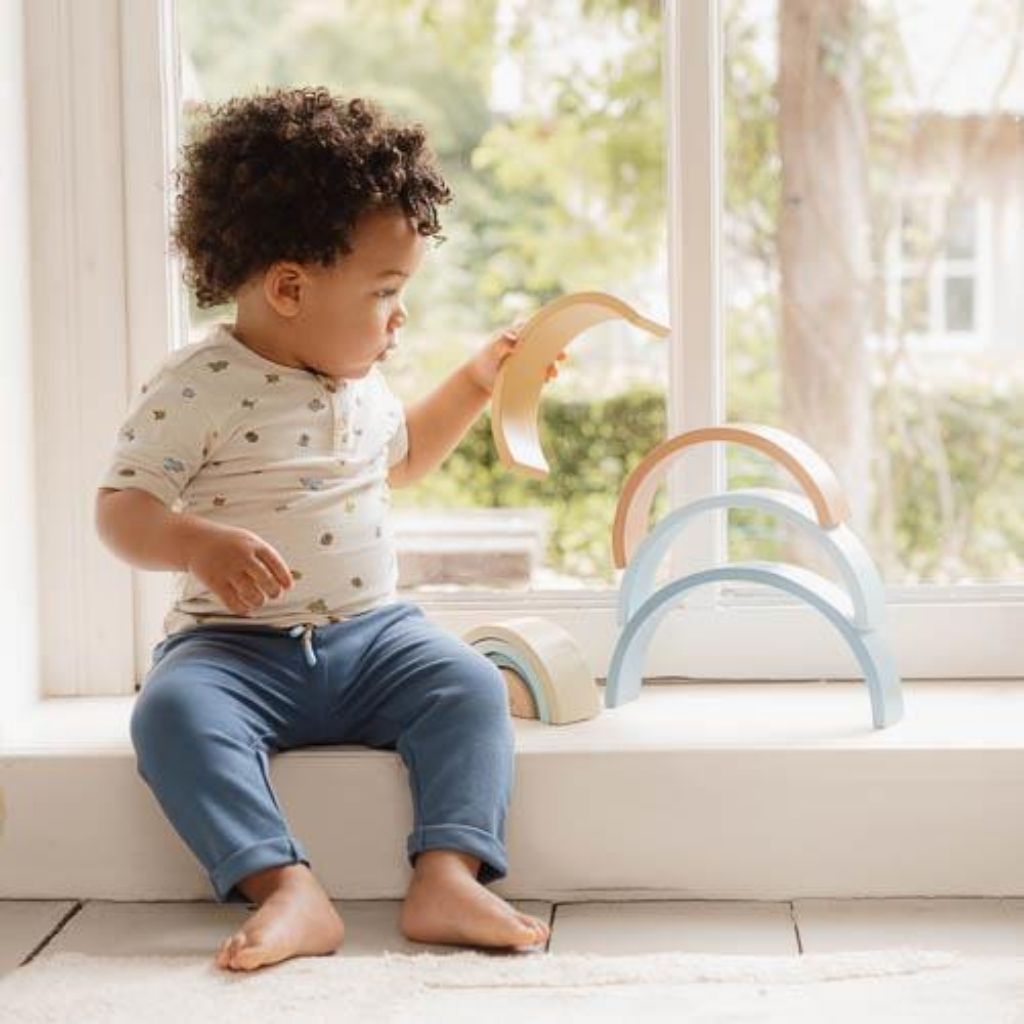 Little Dutch Arc-en-ciel en bois Forest Friends