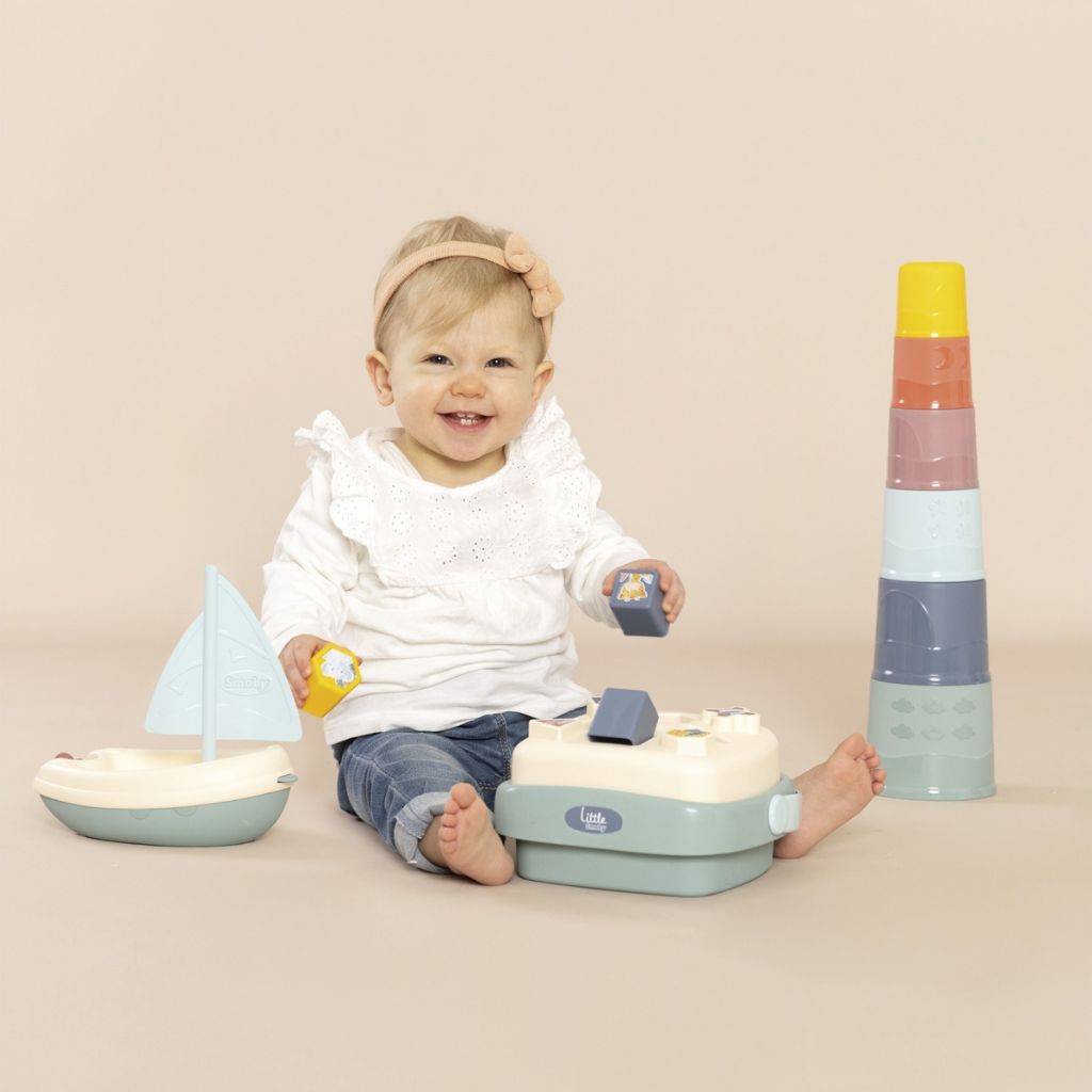 Smoby Set d’Activités et de Bain pour Bébé - 13 pièces