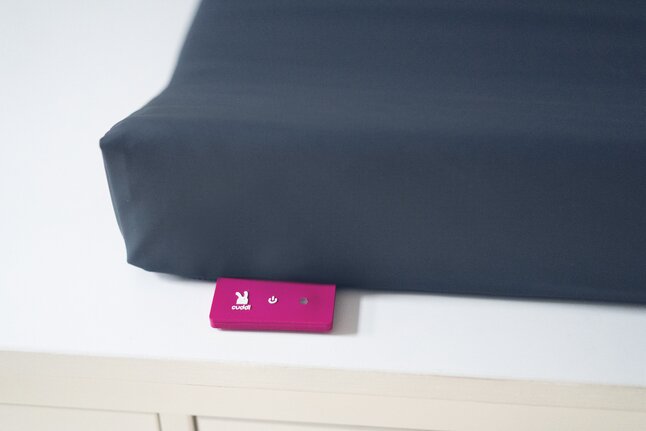 Wumby Matelas à langer chauffant anthracite