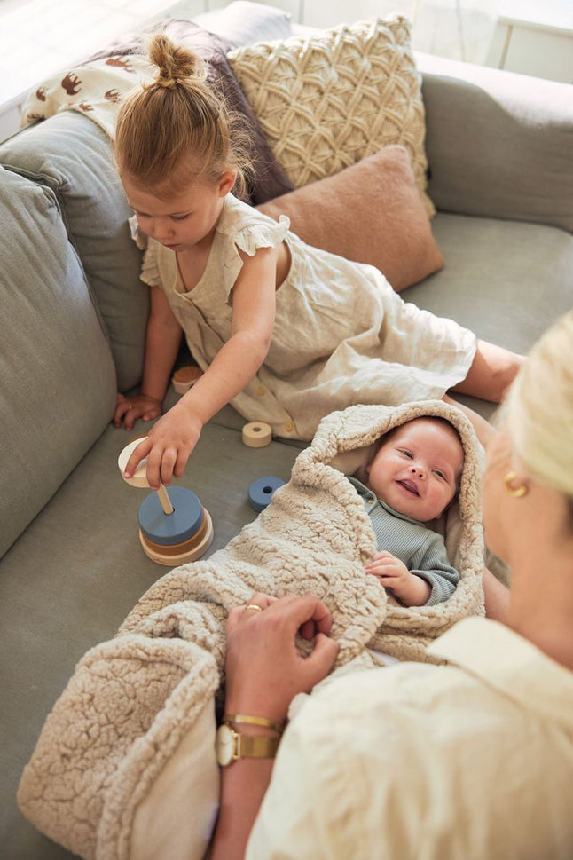 Jollein Couverture enveloppante Bunny Nougat