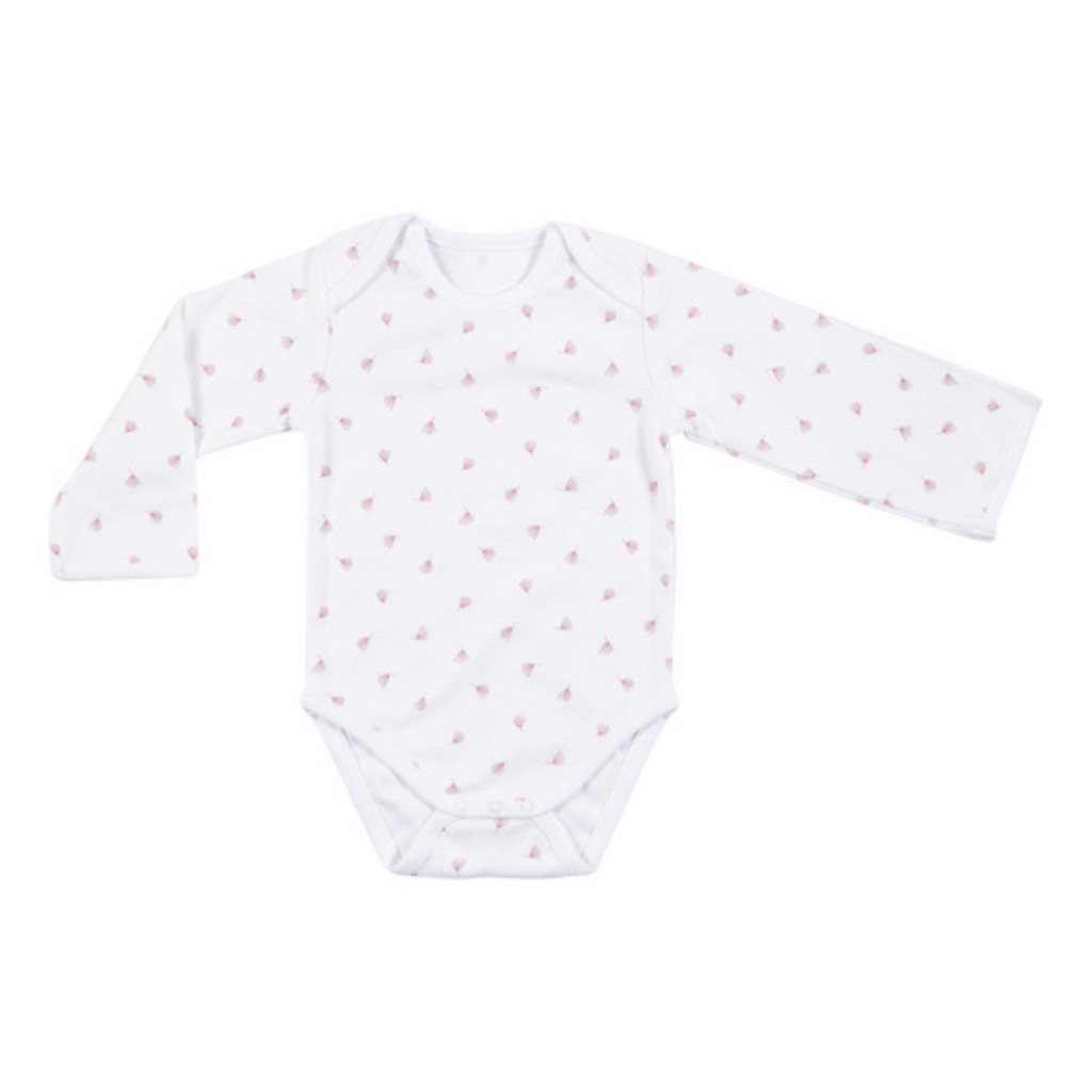 Dreambee Body à manches longues Essentials Flower rose - 2 pièces
