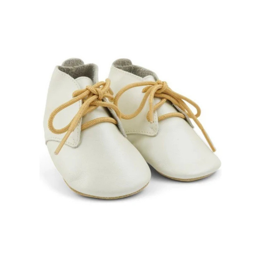 Bobux Chaussons Soft Soles Desert Lace Pearl
