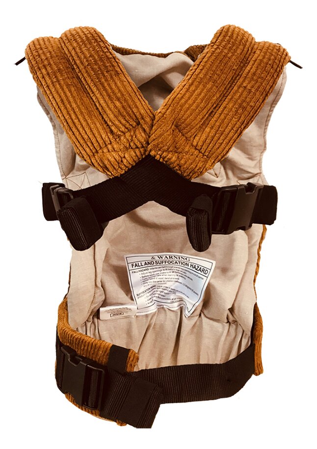 ByKay Porte-bébé combiné Click Carrier Deluxe Mustard Brown