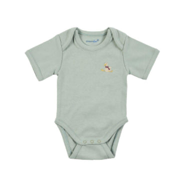 Dreambee Body à manches courtes Jules & Odette Tracteurs/vert doux - 2 pièces