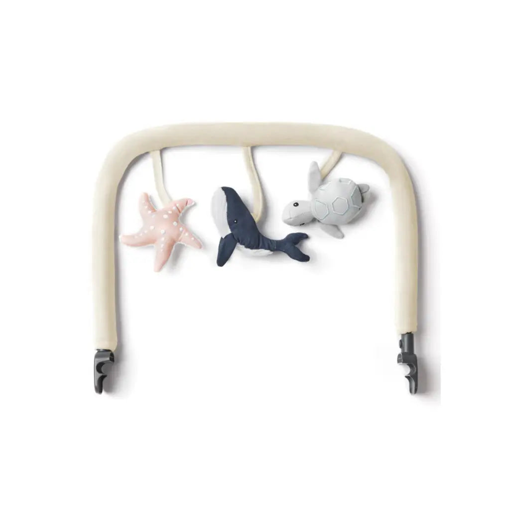 ERGObaby Arceau de jeu pour relax Evolve Ocean Wonders Cream