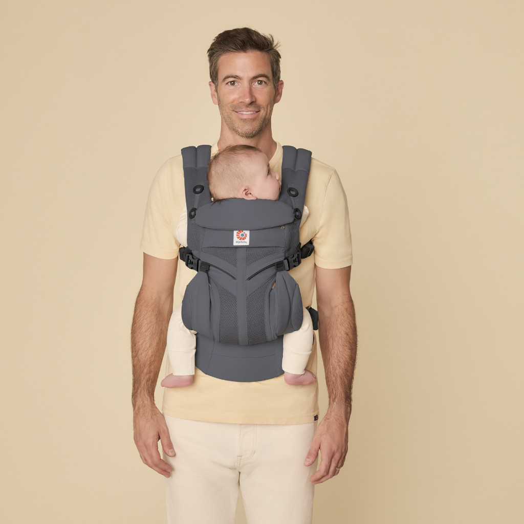 Ergobaby Porte-bébé Omni Classic Mesh Charcaol Grey