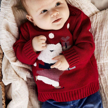 Pull gebreid, m62, Jester Red, girl