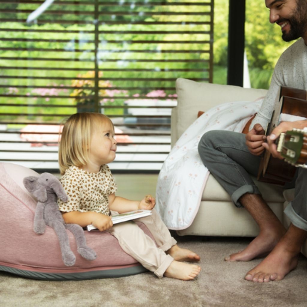 doomoo Pouf Seat 'n Swing Pink