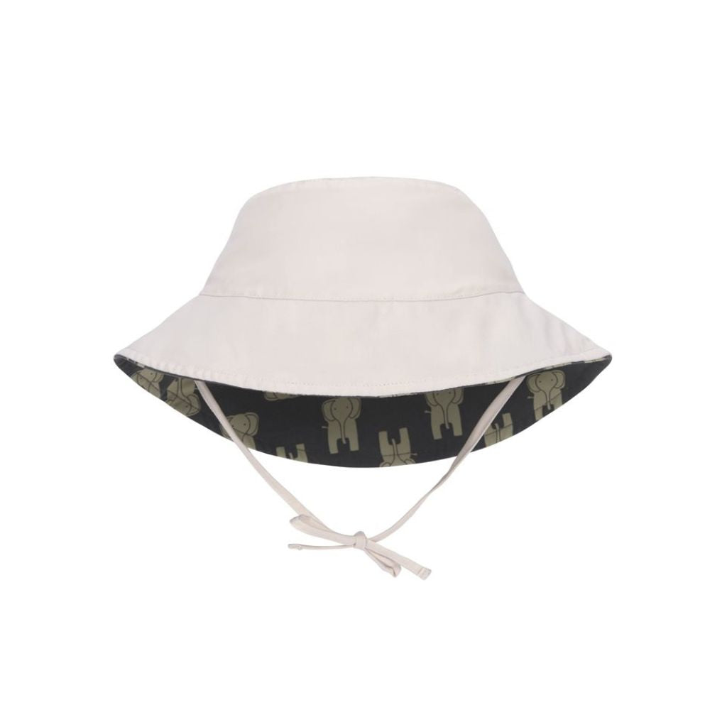 Zonnehoedje, Bucket Hat Elephant Dark Grey, 7-18 maand, maat 46/49
