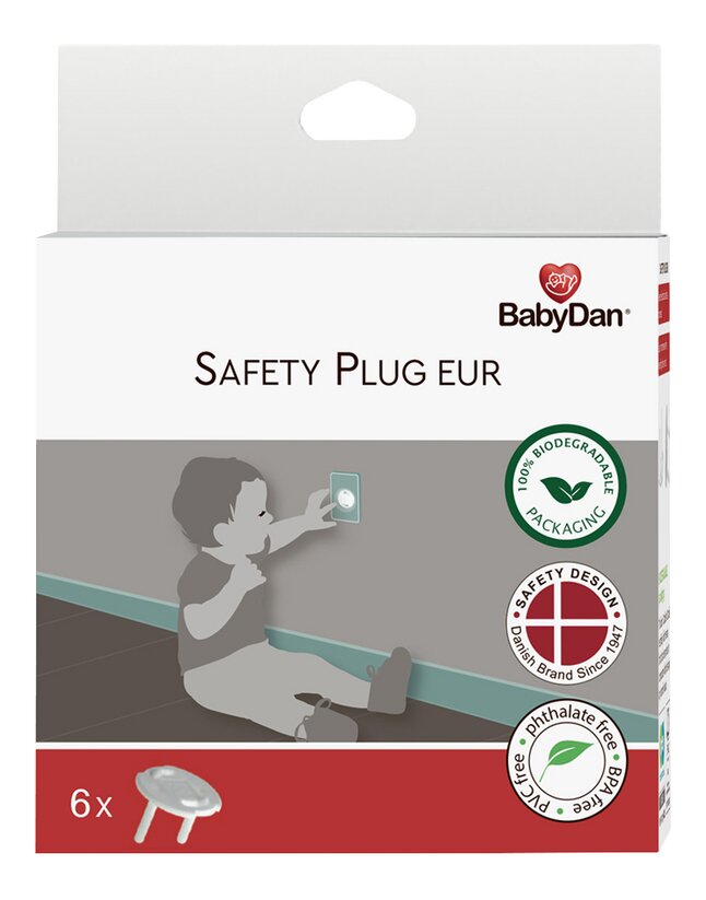 BabyDan Cache-prise - 6 pièces