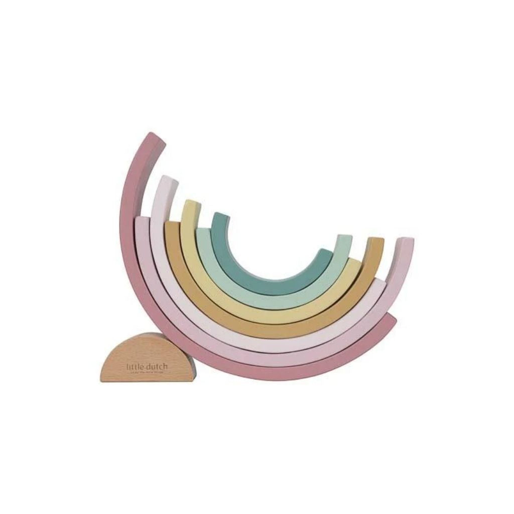 Little Dutch Arc-en-ciel en bois Fairy Garden