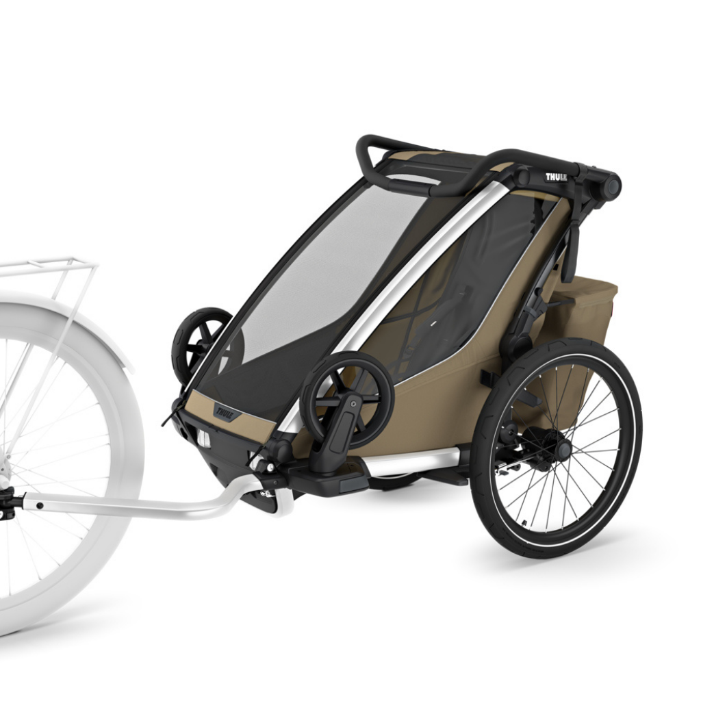 Thule Remorque de vélo Chariot Cross simple Faded Khaki