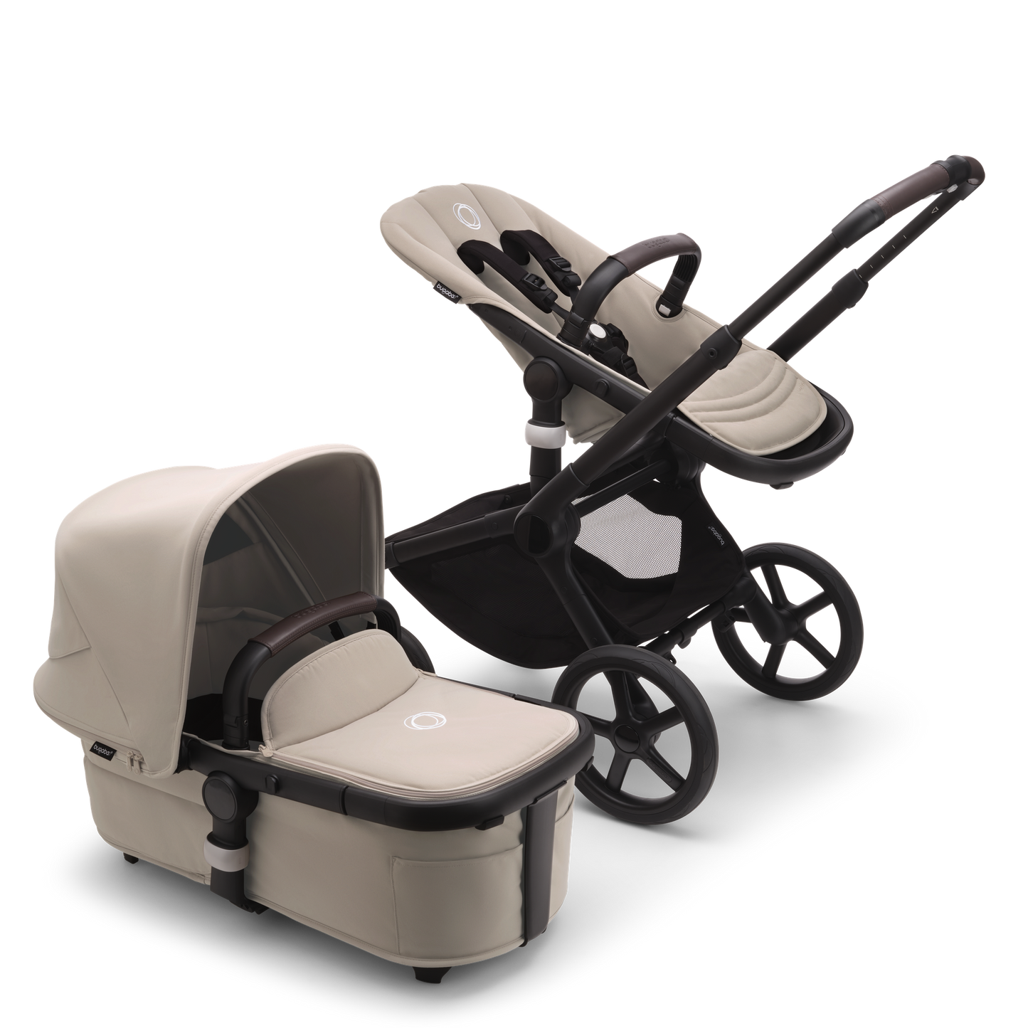 Bugaboo Poussette 3 en 1 Fox 5 Black Desert Taupe