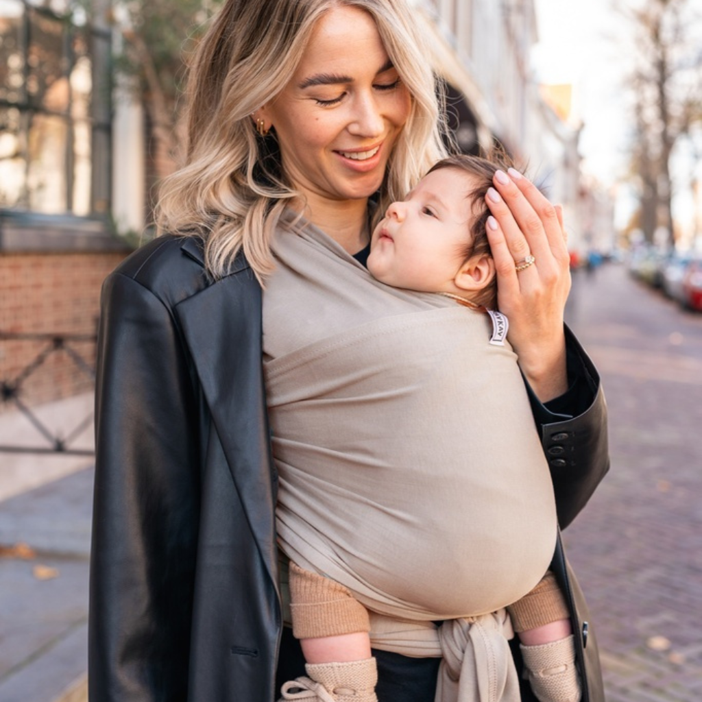 ByKay Draagdoek Stretchy Wrap Deluxe Sand