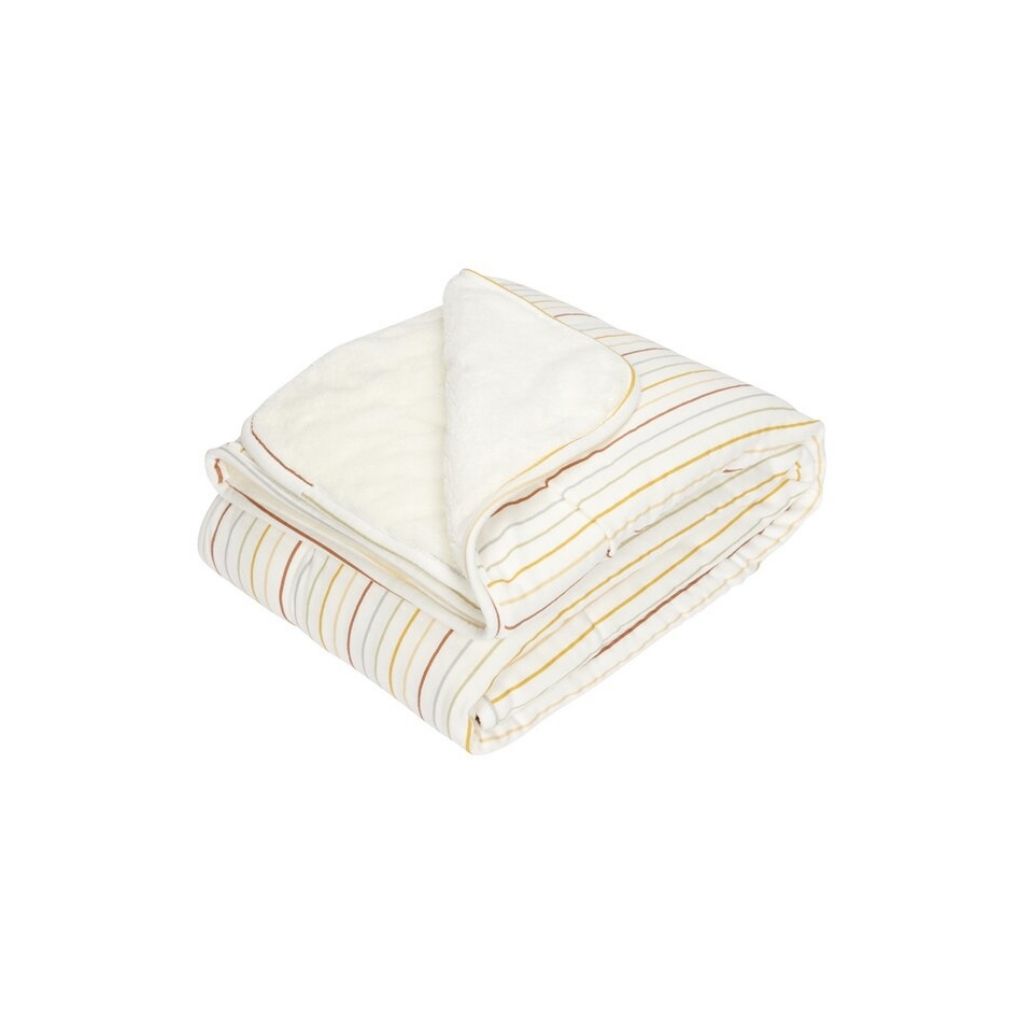 Little Dutch Deken voor wieg of park Vintage Sunny Stripes